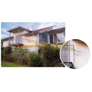 Produktbild von Selfsat H30D4+ Quad Flachantenne – Für 4 Teilnehmer, Inkl. Fenster- & Wandhalterung, Für Astra, Hotbird, Eutelsat