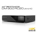 Dreambox DM900 RC20 UHD 4K 1x DVB-S2 FBC Twin Tuner E2 Linux PVR Receiver