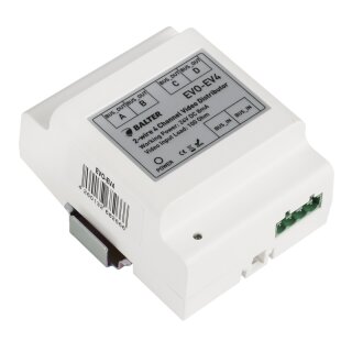 BALTER EVO-EV4 2-Draht BUS Technologie 4-fach Verteiler für bis zu 4 Monitore
