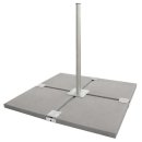 DUR-line Herkules Profi Balkonständer für 4x50x50cm Platten feuerverzinkt für Antennen bis 90cm