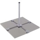 DUR-line Herkules Profi Balkonständer für 4x50x50cm Platten feuerverzinkt für Antennen bis 90cm