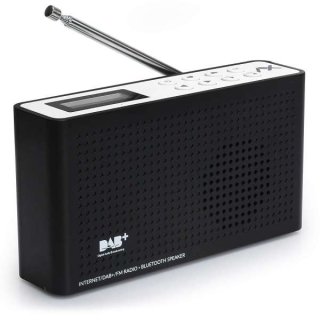 AX Sound Path Lite+ Internet Radio DAB+ FM-UKW Bluetooth Lautsprecher,  69,90 €