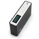 AX Sound Path Lite+ Internet Radio DAB+ FM-UKW Bluetooth Lautsprecher tragbar mit Akku Wlan LCD