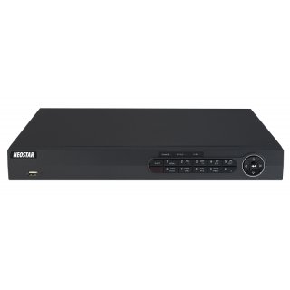 Neostar NTR-1630PA 16-Kanal 4K UHD PoE NVR 3840x2160p H.265 VCA CMS HDMI 4K IP Rekorder