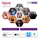 Digitürk Play beIN Sports WEB IPTV HD Sport und Familienpaket 12 Monate Prepaid Verlängerung