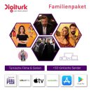 Digitürk Play WEB IPTV HD Familienpaket 12 Monate Prepaid Abo