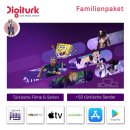 Digitürk Play WEB IPTV HD Familienpaket 12 Monate Prepaid Abo