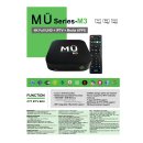 MEDIALINK MÜ M3 IPTV BOX 4K UHD 2160p ANDROID 7.1 Linux Stalker Xtream Netflix DAZN Wifi Support H.265