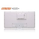Selfsat H22D+ Flachantenne mit austauschbaren Single LNB...