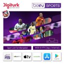 Digitürk Play beiN Sport HD WEB IPTV ABO Hediye Lige Erken gel AYLIK 19,90 €