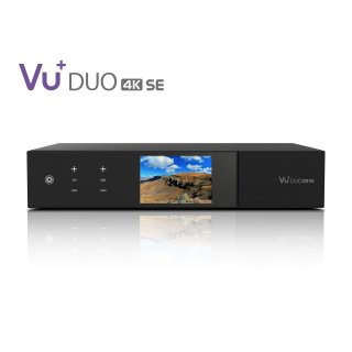VU+ Duo 4K SE 1x DVB-S2X FBC Twin / 1x DVB-T2 Dual Tuner PVR ready Linux Receiver UHD 2160p
