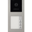 Balter EVO Aufputz SILBER Video Türsprechanlage 3x 7" Wifi Monitor für 3 Teilnehmer 2-Draht BUS App Steuerung RFID EVO-AP-KIT-3FAM-WIFI