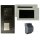 BALTER ERA Schwarz 2-Draht 2x 7" WIFI Monitor Türstation für 2 Teilnehmer RFID 2-Draht BUS IP IOS Android App Video