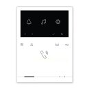 Balter EVO Video Türsprechanlage 4x 4,3" Quick Monitor 2-Draht BUS Komplettsystem für 4 Teilnehmer Silber
