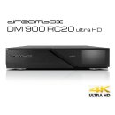 Dreambox DM900 RC20 UHD 4K E2 Linux PVR 2xDVB-S2X...
