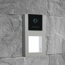 BALTER EVO-AP Grau RFID 2-Draht BUS Türstation für 1 Teilnehmer 120° Weitwinkelkamera