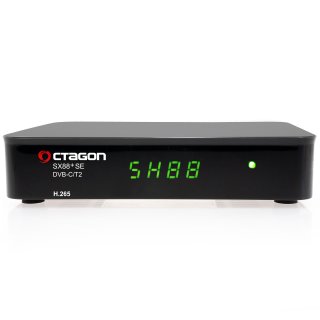 OCTAGON SX88+ SE H.265 HD DVB-C/T2 + IP Linux Kabel Receiver