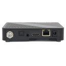 OCTAGON SX87 SE HD H.265 S2 + IP Receiver Dual Core CPU Multimedia Multistream Schwarz