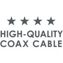 Koax Sat Kabel Lokmann 130 dB Premium Kupfer 100 meter