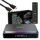 Optic STB GT-X Duo 4K UHD IPTV Player Android 9 H.265 4GB...