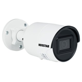 NEOSTAR NTI-4007IR 4.0MP EXIR IP Bullet Außenkamera, 2.8mm, 2688x1520p, Nachtsicht 40m, WDR 120dB, H.265+, Deep Learning, PoE/12V DC, IP67