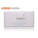 Selfsat H22D2+ Flachantenne mit austauschbaren Twin LNB