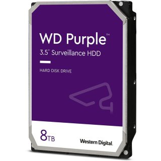 Western Digital WD Purple 8.9cm (3.5") 8TB SATA3 5640 128MB WD84PURZ Intern Bulk