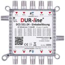 DUR-line DCS 551-24 - Unicable I+II Multischalter...