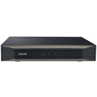 BALTER NVR1004-P4 X ECO 4-Kanal PoE Netzwerk Rekorder (4K UHD, H.265, 80Mbit, 8.0MP, Cloud P2P, PTZ)