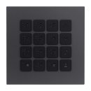 GOLIATH Hybrid IP & 2-Draht Keypad Modul Anthrazit (Tastenbeleuchtung, IP65, Blindenschrift)