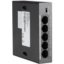 GOLIATH 4-Port PoE Switch + 1-Port Gigabit Uplink, RJ45 10/100Mbps, Max 30W/Port, Gesamtleistung 58W