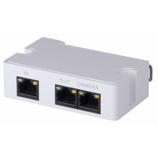 GOLIATH PoE Extender 10/100Mbps, 802.af/at, max. 300m Leitung, In / Out / Kamera, max. 3 IP Kameras