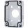 GOLIATH Junction Box Halterung Installationsbox Aluminium M20 Wandhalterung PTZ weiß AV-HDC-Z12