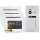 BALTER EVO HD Video Türsprechanlage Silver für 4 Familienhaus Kit, 4x Monitor 7"