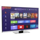 SELFSAT SMART LED TV 1260 (60cm/24") rahmenloser TV...