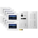 Balter EVO HD Video Türsprechanlage 1-12 Familienhaus Set 7" Monitor