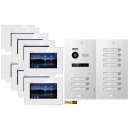 Balter EVO HD Video Türsprechanlage 1-12 Familienhaus Set 7" Monitor