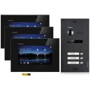 Balter EVO HD Video Türsprechanlage 1-12 Familienhaus Set 7" Monitor