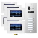 Balter EVO HD Video Türsprechanlage 1-12 Familienhaus Set 7" Monitor