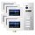 Balter EVO HD Video Türsprechanlage 1-12 Familienhaus Set 7" Monitor