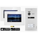 Balter EVO HD Video Türsprechanlage 1-12 Familienhaus Set 7" Wifi Monitor