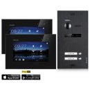 Balter EVO HD Video Türsprechanlage 1-12 Familienhaus Set 7" Wifi Monitor