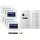 Balter EVO HD Video Türsprechanlage 1-12 Familienhaus Set 7" Wifi Monitor