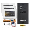 Balter EVO HD Video Türsprechanlage 2-Draht BUS 1 Teilnehmer mit 7" WLAN Monitor