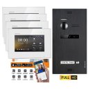 Balter EVO HD Video Türsprechanlage 2-Draht BUS 1 Teilnehmer mit 7" WLAN Monitor