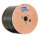 SAT Koaxial  500m Antennenkabel 135dB Stahl Kupfer 7mm 5-fach 4K 8K UHD,Schwarz