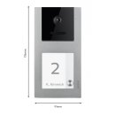 Balter EVO Aufputz Video Türsprechanlage 1-Familienhaus 4x 4,3" Mini Monitor