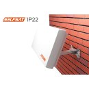 Selfsat IP21 Flachantenne Satelliten Spiegel Streaming Antenne 8xSat-IP 2xLegacy Ausgänge