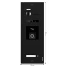 BALTER EVO HD RFID/FINGERPRINT Video Türsprechanlage Silbe 1FAM 1WiFi Monitor SW