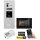 BALTER EVO HD RFID/FINGERPRINT Video Türsprechanlage Silbe 1FAM 1WiFi Monitor SW
